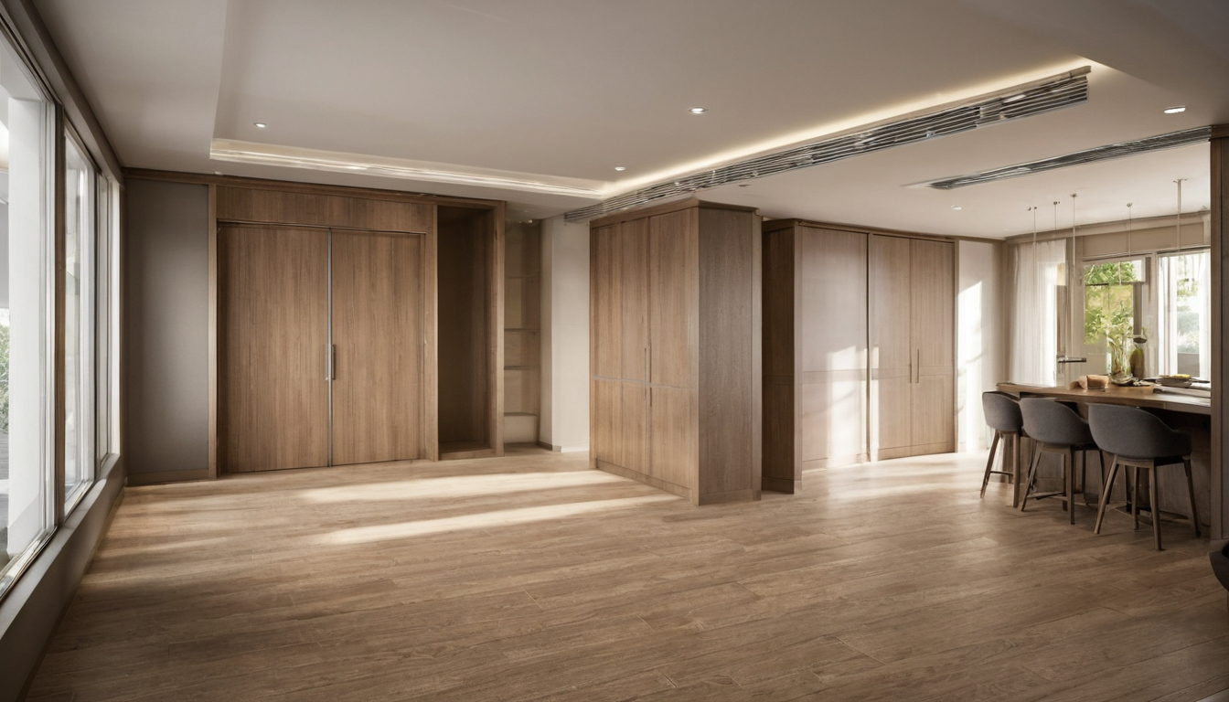 The architectural drawing set must fix dimensions, interfaces, and construction scope interior planning detail